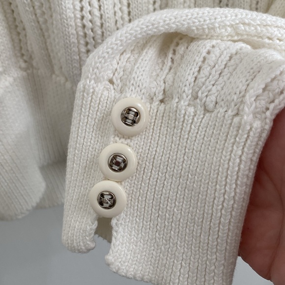 Poles Madison Montagut white sweater - Picture 5 of 6